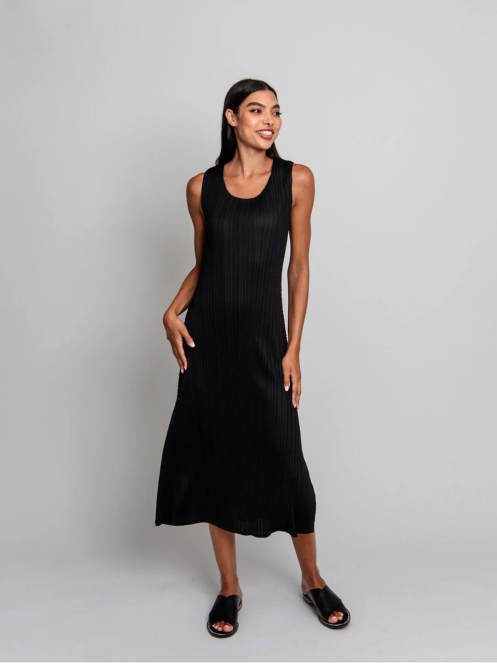 Alquema simply pleat Luna dress